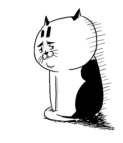 Sad Exhale Sticker by ehcat