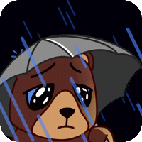 Feeling Down Teddy Bear GIF by steady teddys