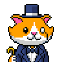 Cat Baseball Sticker