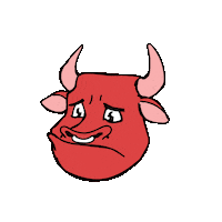 Sad Face Sticker by Branos | Burger and Pizza