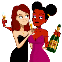 Drunk Party Sticker by Selfish Generation