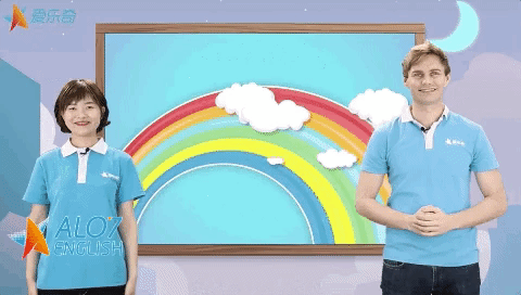 colors alo7 english GIF by ALO7.com