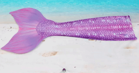 abyss mermaid queue de sirÃ¨ne GIF