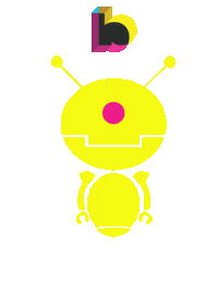 instagram robot Sticker by Bigumigu