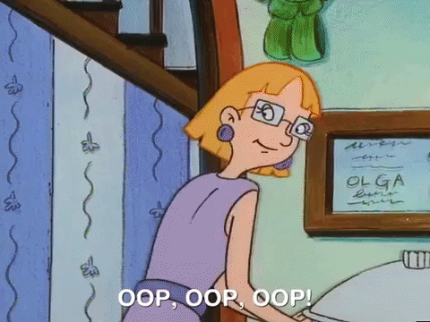 hey arnold nicksplat GIF