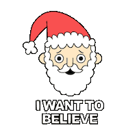 Christmas Believe Sticker by Sean Solomon