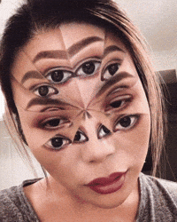 eyes makeup GIF