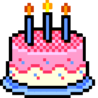 Celebrate Happy Birthday Sticker