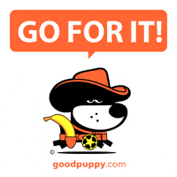 Go For It GIF by GOOD PUPPY