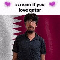 (silent) scream if you love qatar