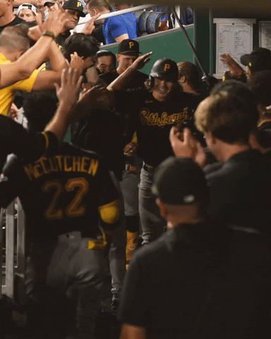 Celebrate Captain Jack GIF by Pittsburgh Pirates