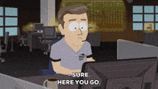 computer assisting GIF by South Park 