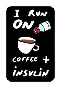 Type 1 Diabetes Sticker by The Diabetic Survivor