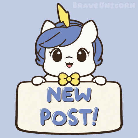 New Post Check This Out GIF by Brave Unicorn