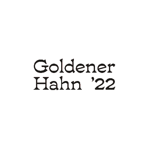 Goldenerhahn Sticker by ChakaTwo
