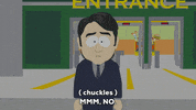 entrance talking GIF by South Park 
