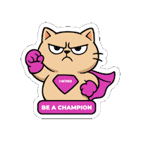 Milan Games Week Cat Sticker by INTRED