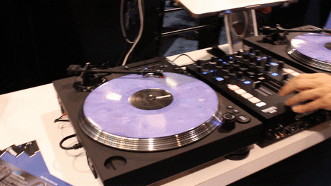 turntables GIF