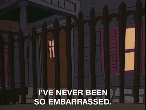 Embarrassed Aaahh Real Monsters GIF by NickRewind