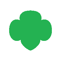 Girl Scouts Trefoil Sticker by Girl Scouts of Greater Iowa