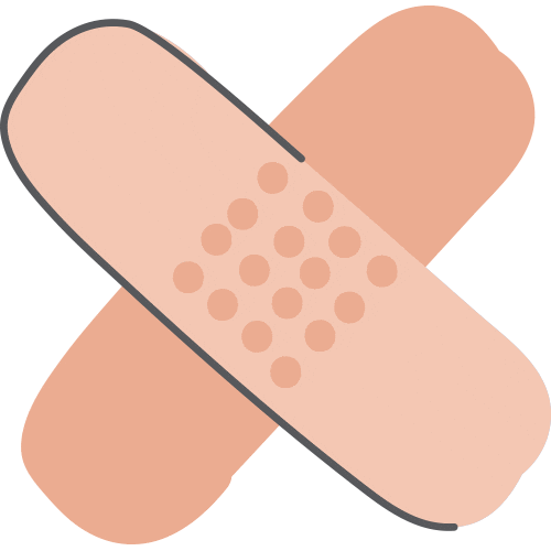Band-Aid Health Sticker by Gruppo San Donato