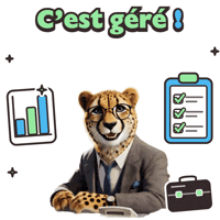Business Boss Sticker by solydari