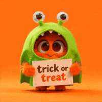 Trick Or Treat Halloween GIF by Calmlings