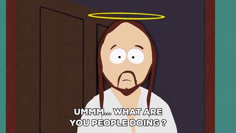 people wondering GIF by South Park 
