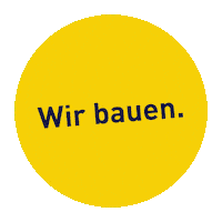 Burgerbau Sticker by Wir bauen