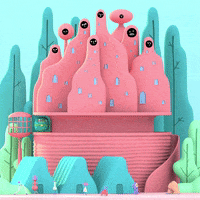 happy in the city GIF by Laurie Rowan