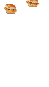 Chicken Sandwich Slider Sticker by Krystal