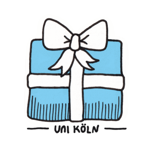 Christmas Cologne Sticker by Universität zu Köln
