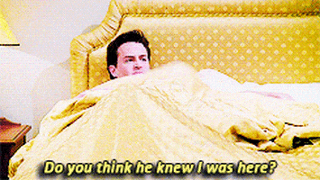chandler bing GIF