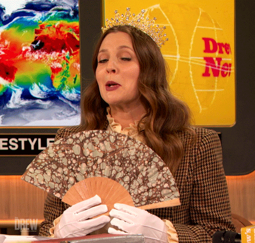 Staring Royal Highness GIF by The Drew Barrymore Show