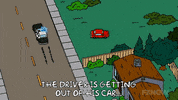Episode 7 Police Chase GIF by The Simpsons
