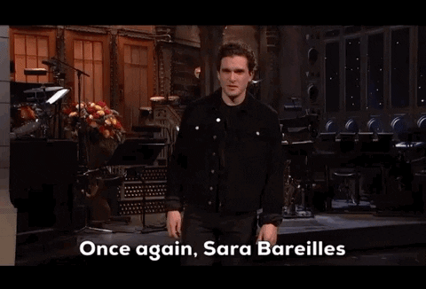 sara bareilles snl GIF by Saturday Night Live