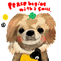 Peace Smile Sticker