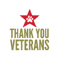 Veteran Sticker by Freedom Service Dogs of America