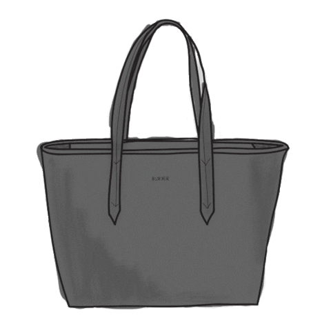 Burker giphyupload black bag bags Sticker