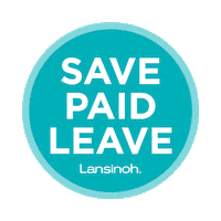 Paidleave Sticker by Lansinoh