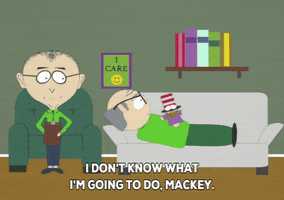 talking mr. mackey GIF by South Park 