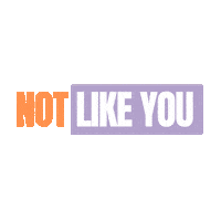 Neon Notlikeyou Sticker by Special Edition Studio