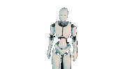 Robot Cyborg Sticker by DutchEyeMedia