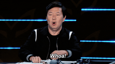 Ken Jeong Wow GIF by The Masked Singer