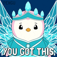 You Got This Do It GIF by Pudgy Penguins