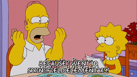 Lisa Simpson Dinner GIF by The Simpsons