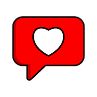 donnatoscana love heart food pizza Sticker