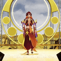 Vtuber Bow GIF