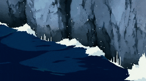 doom_scroll giphyupload giphycreatortest waves crashing rise and fall GIF