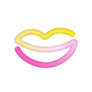 Vasava_Studio giphyupload kiss gradient flexicono Sticker